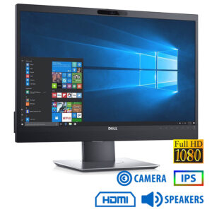 Used Monitor P2418HZ IPS LED/Dell/24``FHD/w/Camera/1920x1080/Wide/Black/w/Speakers/D-SUB & DP & HDMI