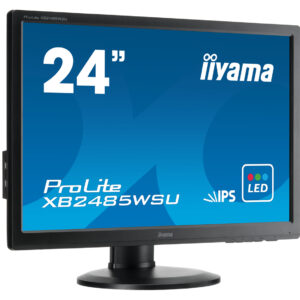 IIYAMA used οθόνη XB2485WSU LED IPS, 24.1", VGA/DVI/DisplayPort, Grade B