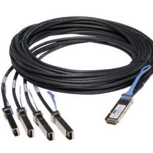 Cable Dell Networking 462-3633  40G QSFP+ to 4 x 10G SFP+ Passive Direct Attach Copper Breakout 5m QSFP-4SFP10G-CU5M NEW