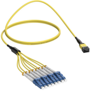 CABLE OPTICONX OM4 8 FIBER MTP(M)-LC 40G 10M NEW