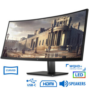 Used (A-) Monitor Z38c Curved LED/HP/38\"UW-QHD/3840x1600/Black/w/Speakers/Grade A-/DP & HDMI & USB T