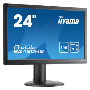 IIYAMA used οθόνη B2480H LED, 24" 1920x1080, VGA/DVI/HDMI, Grade A