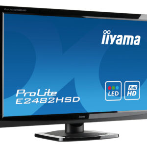 IIYAMA used οθόνη E2482HSD LED, 23.6" 1920x1080, VGA/DVI, Grade A