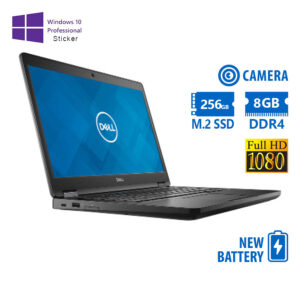 Dell Latitude 5480 i5-7200U/14\"FHD/8GB DDR4/256GB M.2 SSD/No ODD/Camera/New Battery/10P Grade A Refu