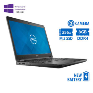 Dell (A-) Latitude 5480 i5-7300U/14\"/8GB DDR4/256GB M.2 SSD/No ODD/Camera/New Battery/10P Grade A- R