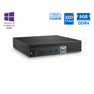 Dell Optiplex 5050 DM i5-6500T/8GB DDR4/512GB SSD/No ODD/10P Grade A Refurbished PC