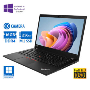 Lenovo ThinkPad T14s Gen 1 i5-10210U/14”FHD/16GB DDR4/256GB M.2 SSD/No ODD/Camera/10P Grade A Refurb