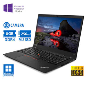 Lenovo ThinkPad T490S i5-8265U/14\"FHD/8GB DDR4/256GB M.2 SSD/No ODD/Camera/10P Grade A Refurbished L