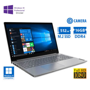 Lenovo (A-) ThinkBook 14-IIL i7-1065G7/14\"FHD/16GB DDR4/512GB M.2 SSD/No ODD/Camera/10P Grade A- Ref