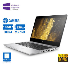 HP Elitebook 830 G5 i5-8350U/13.3\"FHD/8GB DDR4/256GB M.2 SSD/No ODD/Camera/10P Grade A Refurbished L