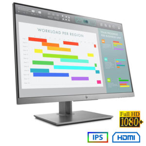 Used (A-) Monitor E243i IPS LED/HP/24\"FHD/1920x1200/Wide/Silver/Black/Grade A-/D-SUB & DP & HDMI & U