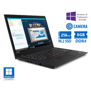 Lenovo ThinkPad L490 i3-8145U/14\"/8GB DDR4/256GB M.2 SSD/No ODD/Camera/10P Grade A Refurbished Lapto