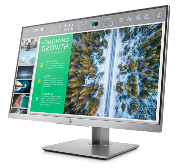 HP used οθόνη E243 IPS-LED, 23.8", 1920x1080, VGA/HDMI/DisplayPort, Grade A - Image 1