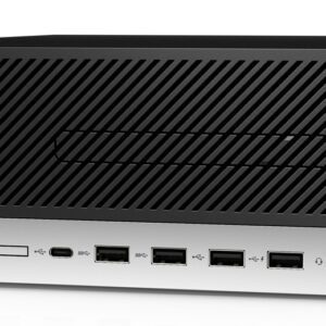 HP PC ProDesk 600 G5 SFF, Refurbished Grade A Repainted, i3-9100, 8/256GB SSD, DVD-RW, FreeDOS