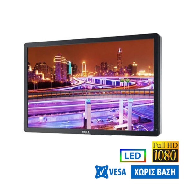 Used Monitor U2212HM LED/Dell/22\"FHD/1920x1080/Wide/No Stand/Black/D-SUB & DVI-D & DP & USB Hub - Image 1