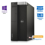 Dell Precision 7810 Tower Xeon E5-2609v4 (4-Cores)/16GB DDR4/1TB/Nvidia 2GB/DVD/10P Grade A+ Worksta