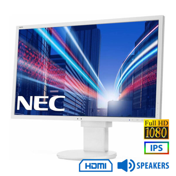 Used Monitor EA244WMi IPS LED/Nec/24\"FHD/1920x1200/Wide/Gray/w/Speakers/D-SUB & DVI-D & DP & HDMI & - Image 1