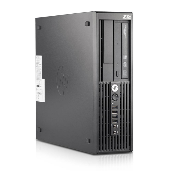 HP Z220 SFF Xeon E3-1230v2 (4-Cores)/8GB/240GB SSD/500GB HDD/FirePro V3900 1GB - Image 1