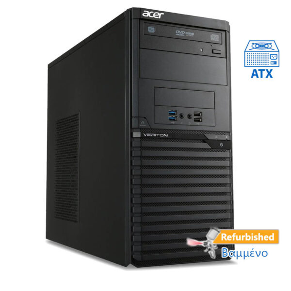 Acer Veriton M2632G Tower i3-4170/4GB DDR3/500GB/DVD/7P Grade A+ Refurbished PC - Image 1