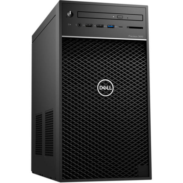 Dell Precision 3630 Tower Xeon E-2124G (4-Cores)/16GB/256GB SSD/DVDRW/Quadro P1000 4GB - Image 1