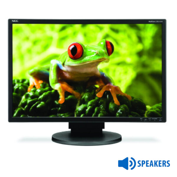 Used Monitor EA241WM TFT/Nec/24\"/1920x1200/Wide/Black/w/Speakers/D-SUB & DVI-D - Image 1