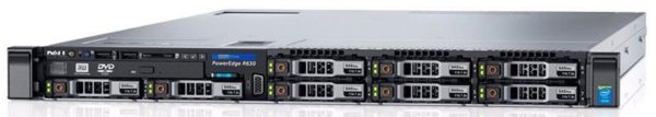 Dell Poweredge R630 (8xSFF) 2 x Xeon E5-2620 v3 (6-Cores)/128GB/H730-1GB/2x750W/No Rails - Image 1