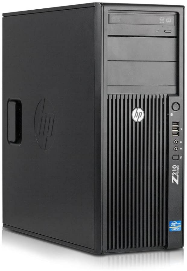 HP Z210 MT Xeon E3-1225 (4-Cores)/8GB/120GB SSD/DVDRW/Quadro 600 1GB - Image 1