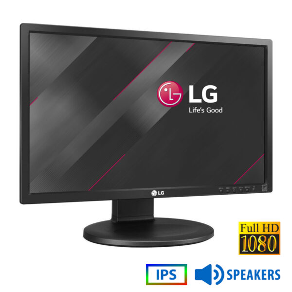 Used (A-) Monitor 23MB35PYI IPS LED/LG /23\"FHD/1920x1080/Wide/Black/w/Speakers/Grade A-/D-SUB & DVI- - Image 1
