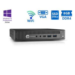 HP EliteDesk 800G2 DM WiFi i5-6500T/8GB DDR4/256GB SSD/No ODD/10P Grade A Refurbished PC