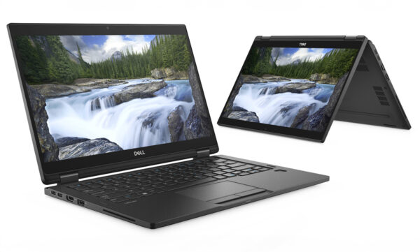 DELL Laptop Latitude 7390 2 in 1, Refurbished Grade B, i5-8350U, 8/256GB NVME, 13.3", Cam, UHD Graphics 620, FreeDOS - Image 1