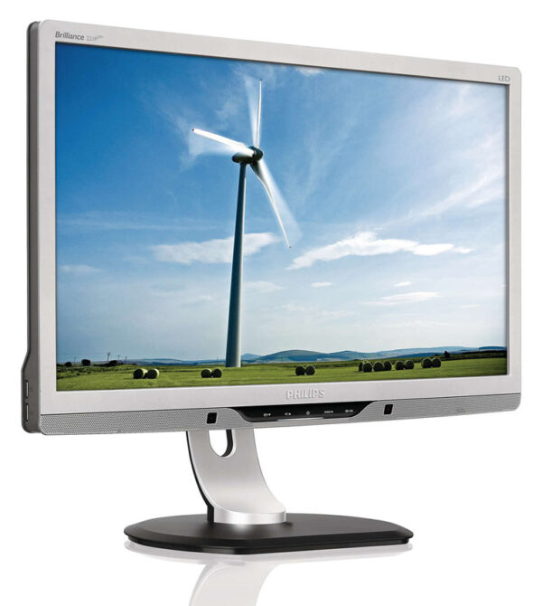 PHILIPS used οθόνη 221P3LPYES LED, 21.5" Full HD, VGA/DVI/DisplayPort, Grade A - Image 1