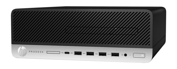 HP PC ProDesk 600 G4 SFF, Refurbished Grade A Repainted, i5-8500, 8GB, 256GB M.2, DVD-RW, FreeDOS - Image 1