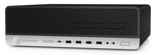 HP PC EliteDesk 800 G3 SFF, Refurbished Grade A Repainted, i5-7400, 8/256GB M.2, FreeDOS - Image 1