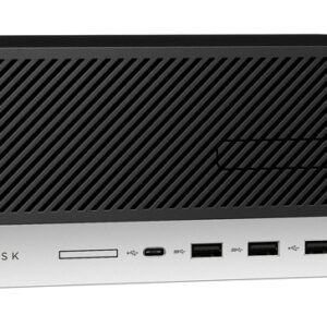 HP PC EliteDesk 800 G5 SFF, Refurbished Grade A Repainted, i5-8500, 8/256GB SSD, DVD, FreeDOS