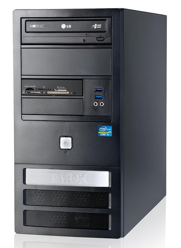 PCM-2455-SQR TAROX PC MT, Refurbished Grade A Repainted, E5700, 2GB, 320GB HDD, DVD, FreeDOS - Image 1