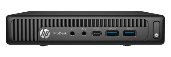 HP PC ProDesk 600 G2 Tiny, Refurbished Grade A Repainted, G4500T, 8/500GB, FreeDOS - Image 1