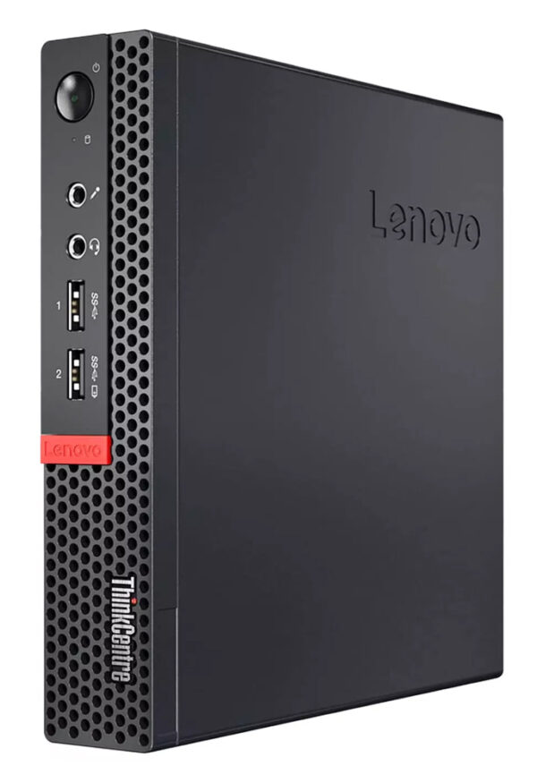 LENOVO PC ThinkCentre M710q Micro, Refurbished Grade A Repainted, i5-6400T, 8/256GB M.2, FreeDOS - Image 1