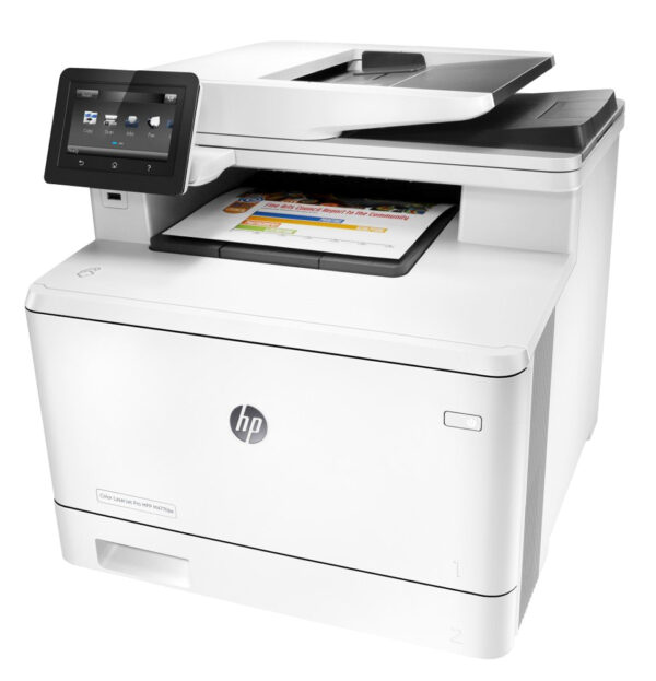 HP used εκτυπωτής LaserJet Pro M477fdw, color, MFP, WiFi, χωρίς toner - Image 1
