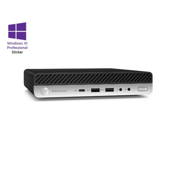 HP ProDesk 600G3 DM i3-6100T/4GB DDR4/500GB/No ODD/10P Grade A Refurbished PC - Image 1