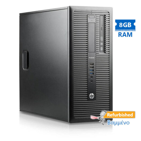 HP 800G1 Tower i5-4590/8GB DDR3/500GB/DVD/8P Grade A+ Refurbished PC - Image 1