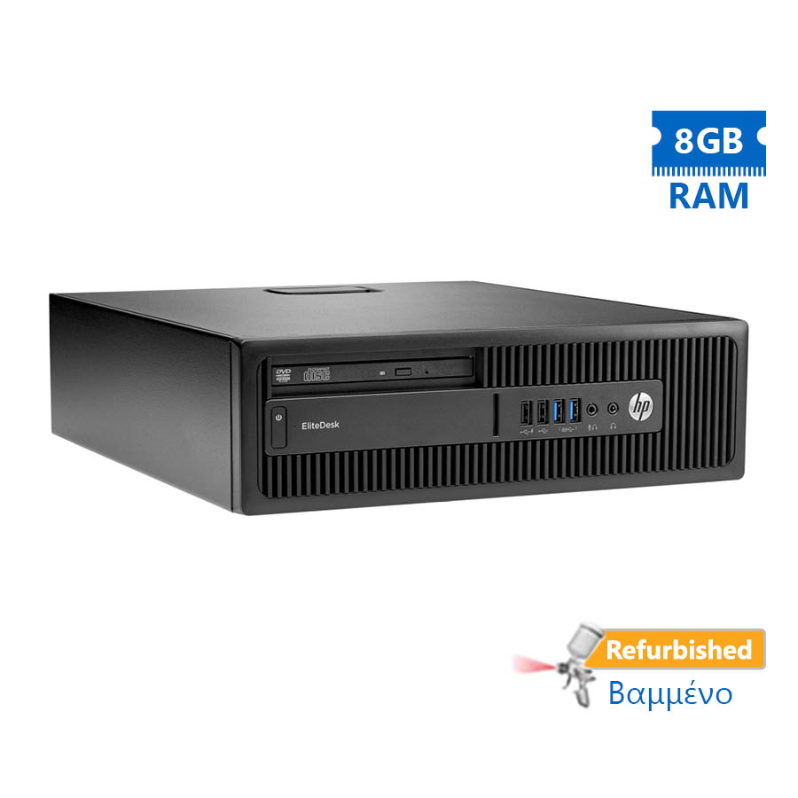 94222_1 HP 800G1 SFF i5-4670/8GB DDR3/500GB/DVD/7P Grade A+ Refurbished PC - Image 1