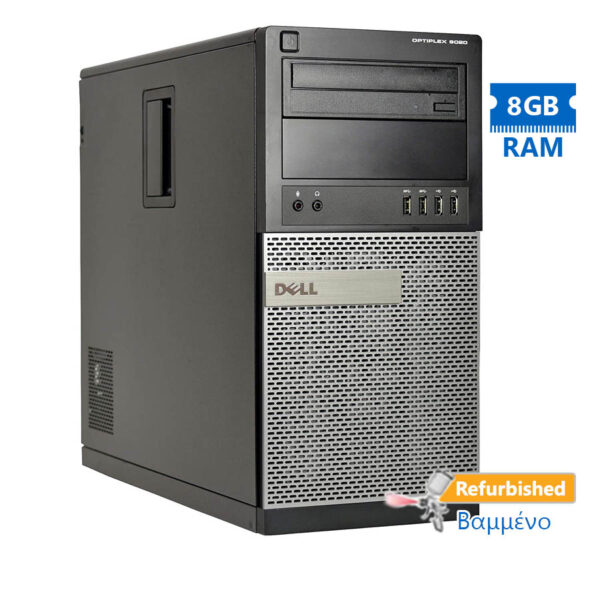 Dell 9020 Tower i7-4790/8GB DDR3/1TB/DVD/8H Grade A+ Refurbished PC - Image 1