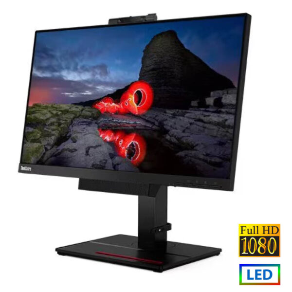 Used (A-) Monitor TIO24Gen3 LED/Lenovo/24\"FHD/1920x1080/Wide/Black/Grade A-/DP & USB HUB - Image 1