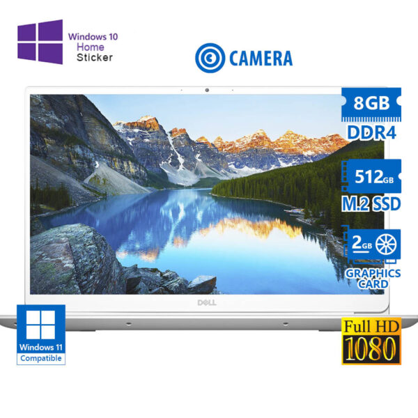 Dell Inspiron 5402 i7-1165G7/14\"FHD/8GB DDR4/512GB M.2 SSD/No ODD/GeForce MX330 (2GB)/Camera/10H Gra - Image 1