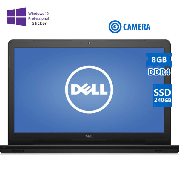 Dell Inspiron 5759 i5-6200U/17.3\"/8GB DDR3/240GB SSD/DVD/Camera/10P Grade A Refurbished Laptop - Image 1