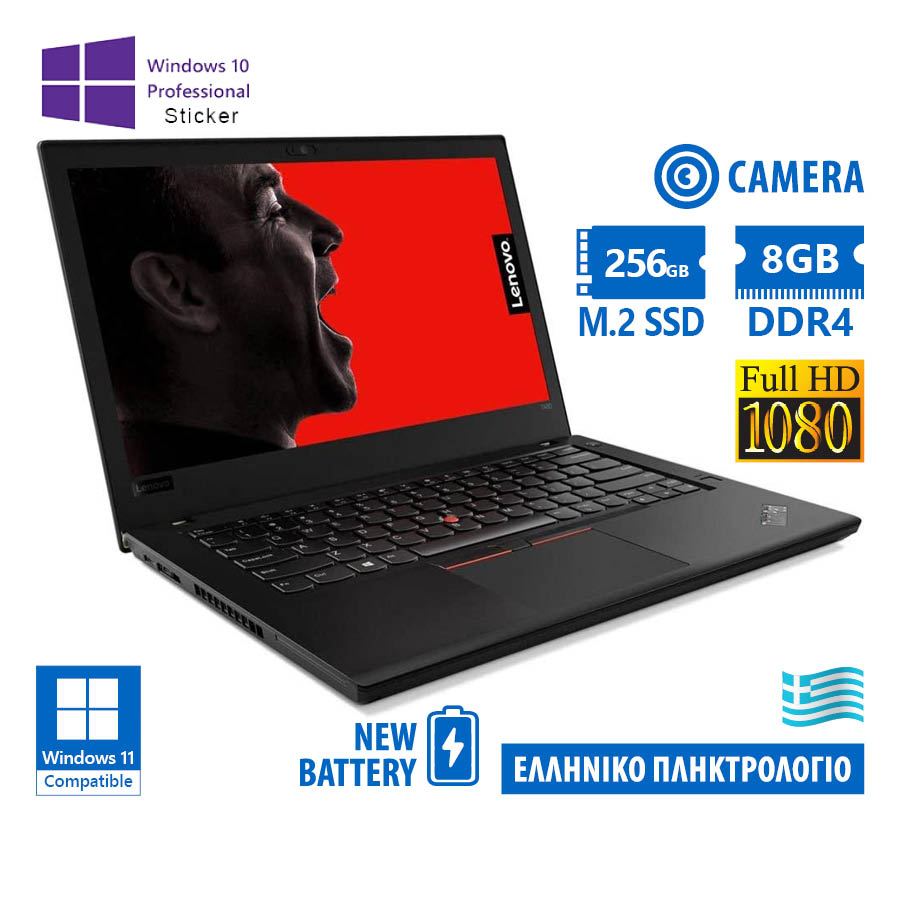 101545_1 Lenovo (A-) ThinkPad T480 i5-8350U/14\ - Image 1
