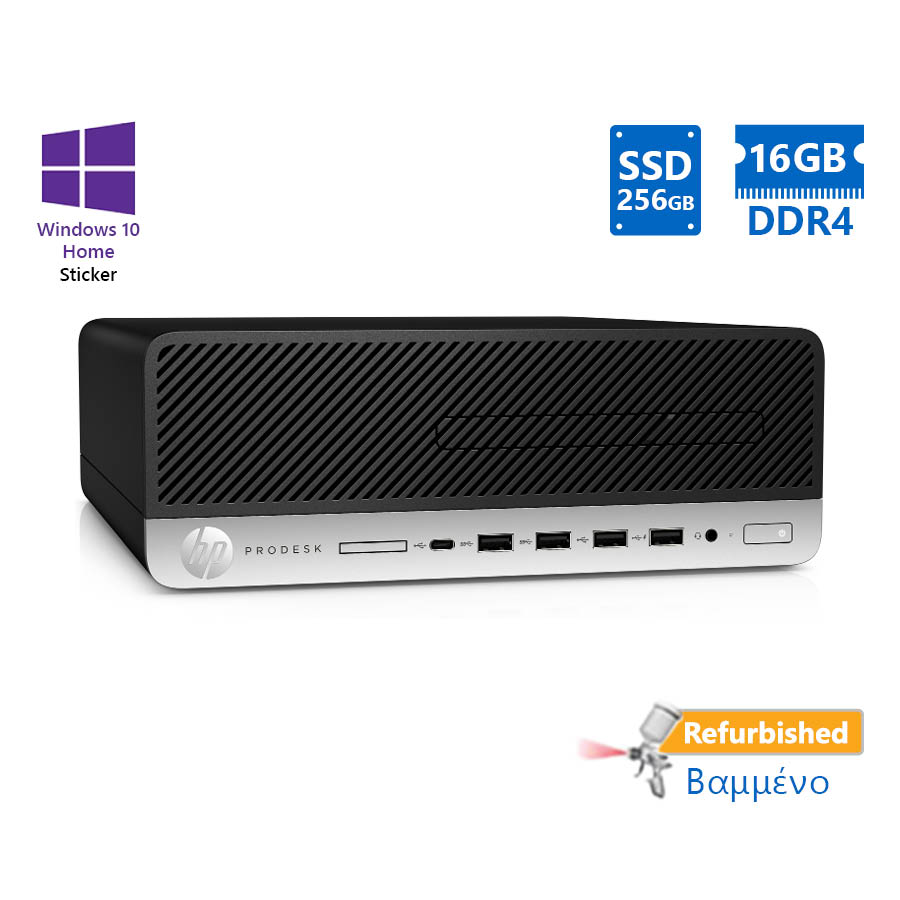 101556_1 HP 600G3 SFF i5-6500/16GB DDR4/256GB SSD/No ODD/10H Grade A+ Refurbished PC - Image 1