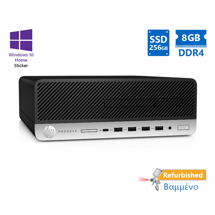 101559_1 HP 600G3 SFF i5-7500/8GB DDR4/256GB SSD/No ODD/10H Grade A+ Refurbished PC - Image 1