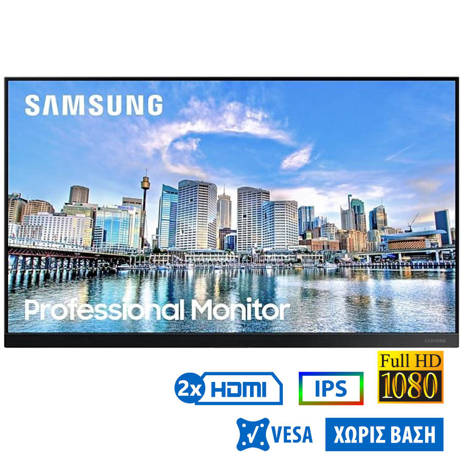 101584_1 Used Monitor LF27T450F IPS/Samsung/27”FHD/1920x1080/Wide/Black/No Stand/DP & 2x HDMI & USB HUB - Image 1