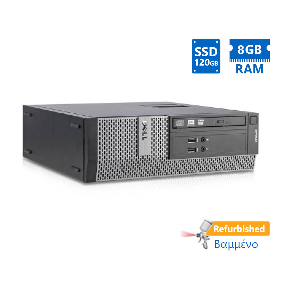 101608_1 Dell 3020 SFF i3-4130/8GB DDR3/120GB SSD/DVD/8P Grade A+ Refurbished PC - Image 1